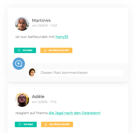 Wie ein soziales Netzwerk